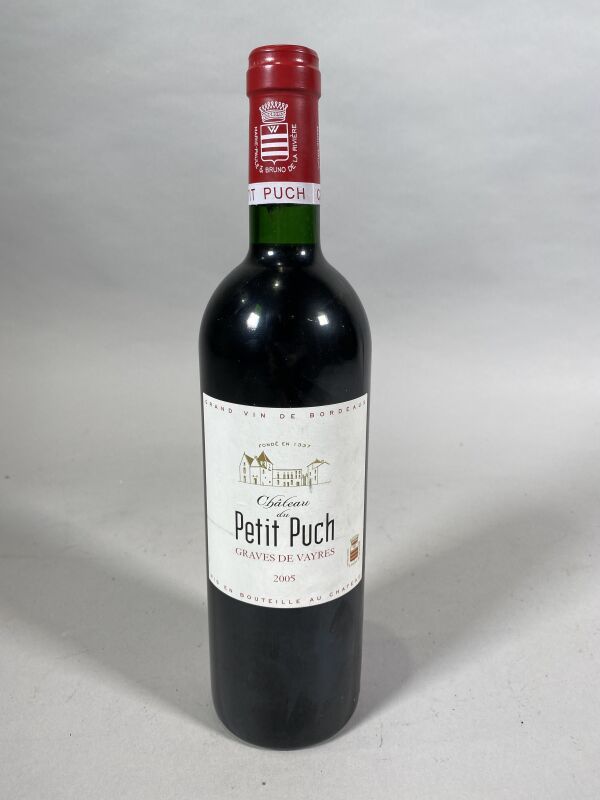 Null 1 bottle Ch. Petit Puch Bordeaux 2005