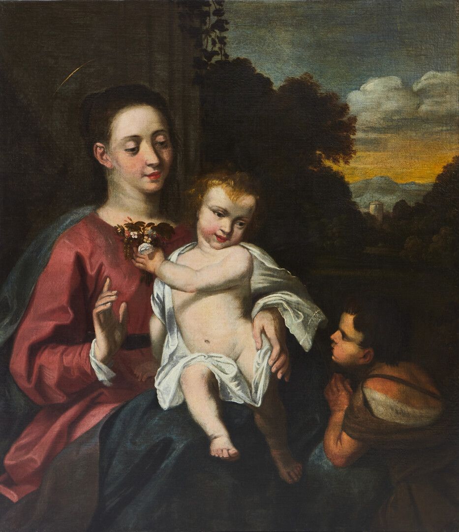 Null Ecole ITALIENNE vers 1640

Vierge à l'Enfant avec St Jean-Baptiste

Toile

&hellip;