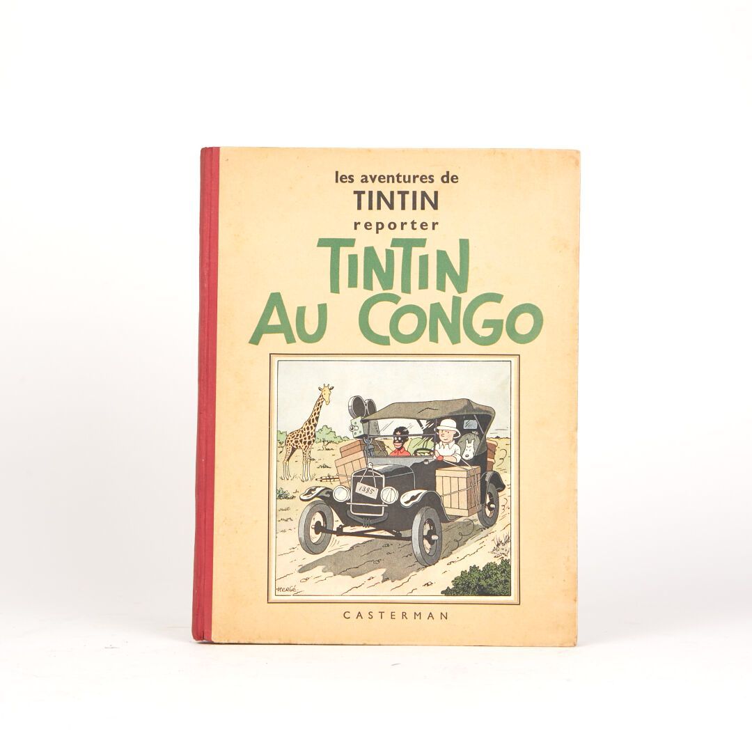 Null "Au Congo" 
2ème plat A3 
4 H.T. Couleurs 
Petite image collée. Page de tit&hellip;