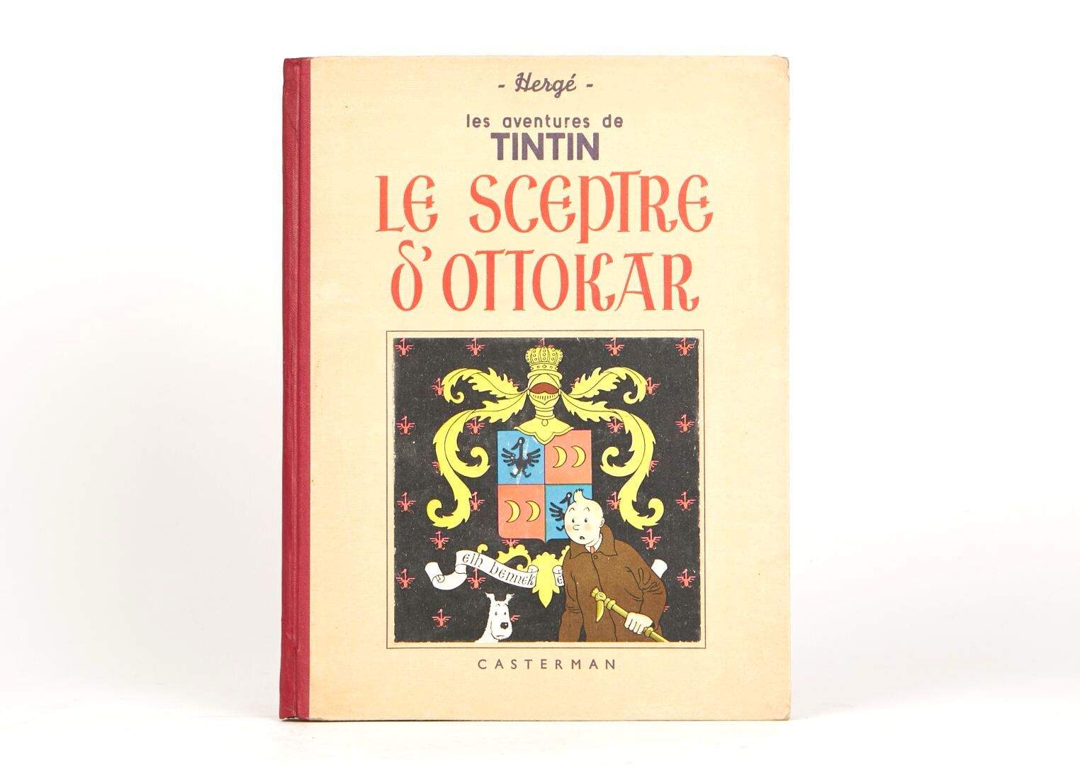 Null "Le Sceptre d'Ottokar" 1941. 
2ème plat A17. 4 H.T. Couleurs. Petite image &hellip;