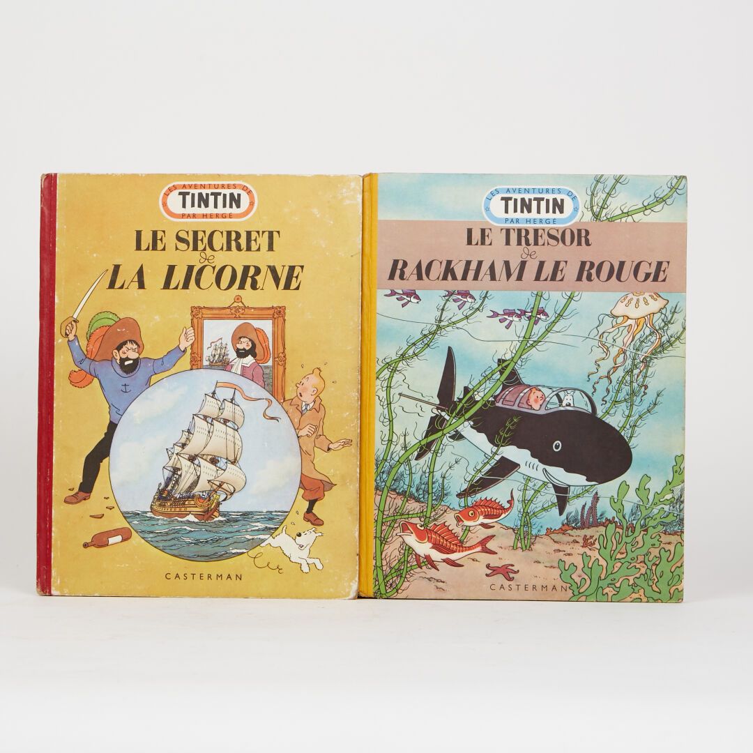 Null 2 volumes Les Aventures de Tintin : 

1 - "Le Trésor de Rackham le rouge" D&hellip;