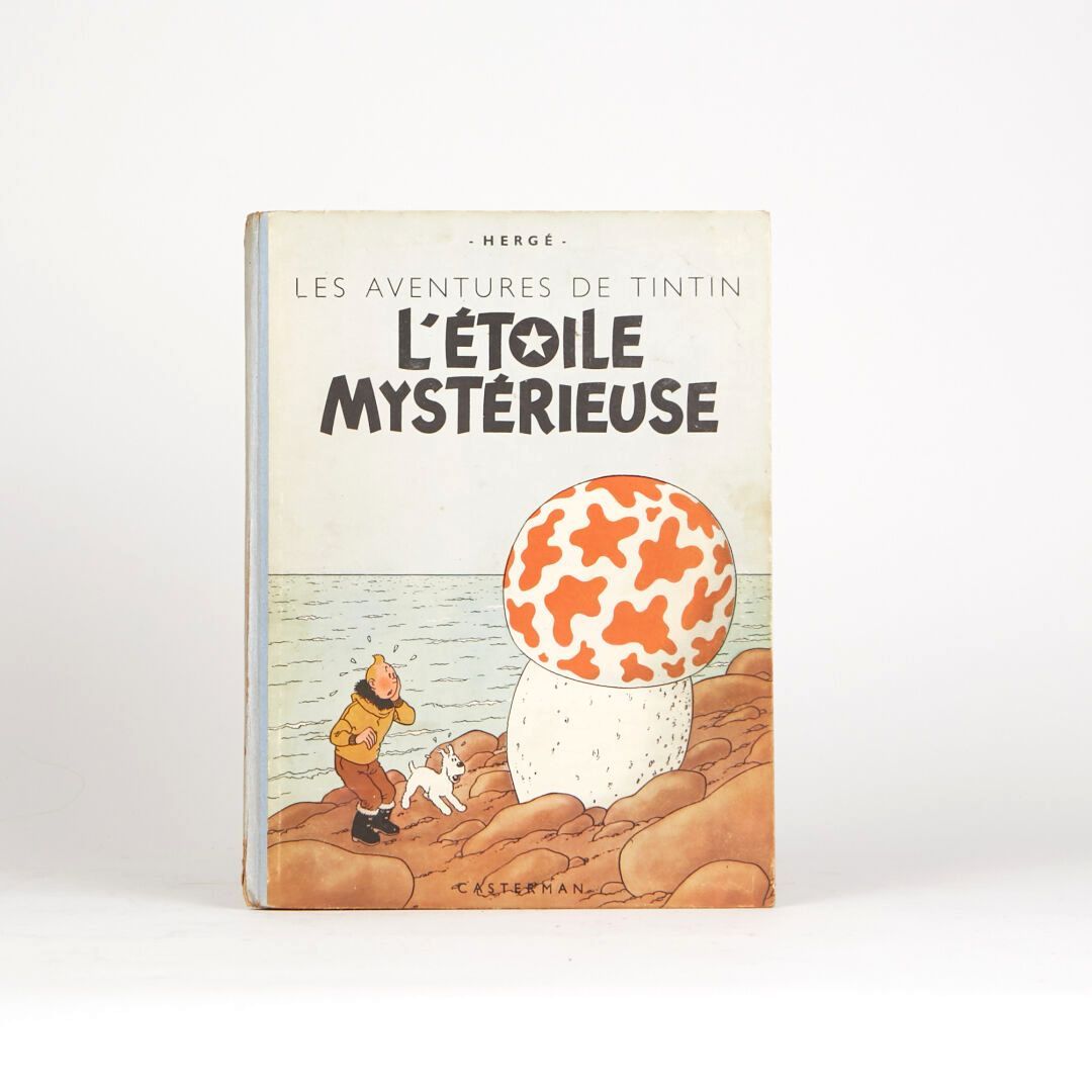 Null Le avventure di Tintin, "La stella misteriosa". 1946
Dorso blu. 2° piatto B&hellip;