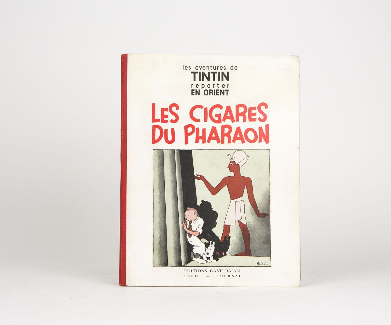 Null "Los cigarros del faraón" 1934 Las aventuras del reportero Tintín en Orient&hellip;