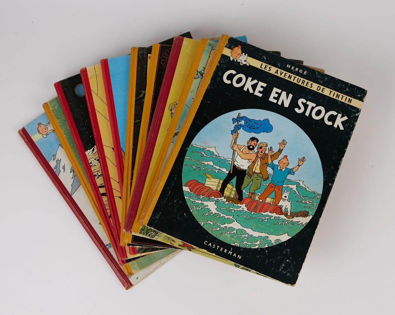 Null 10 albums aux gardes bleu clair:
Etats moyens 
- Les Aventures de Tintin: T&hellip;