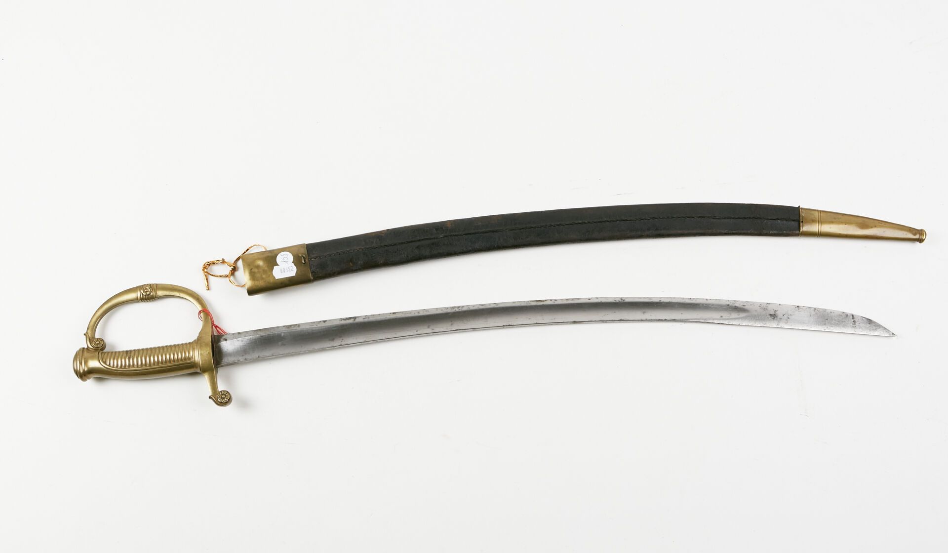 Null National Guard officer's lighter saber. 
Brass mounting, fluted grip, singl&hellip;
