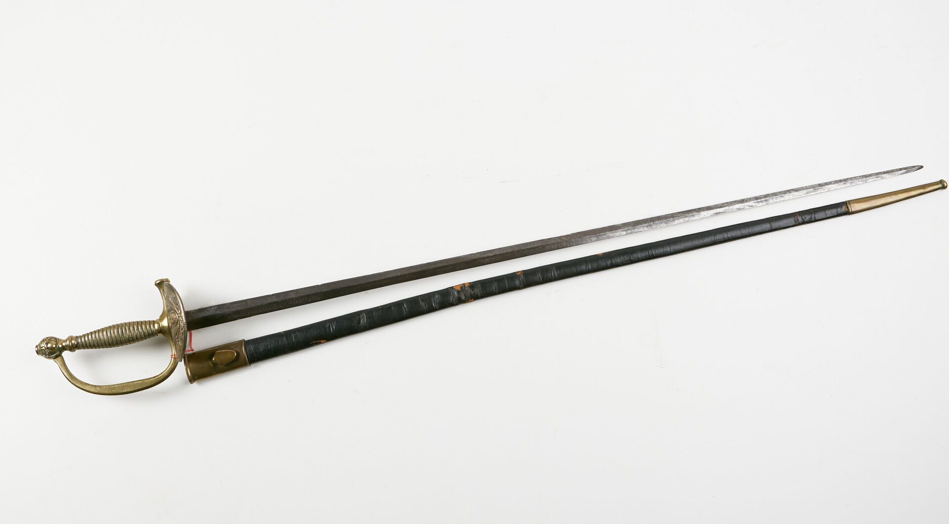 Null Foot officer's service sword, attributed to the Garde royale, model 1816 
I&hellip;