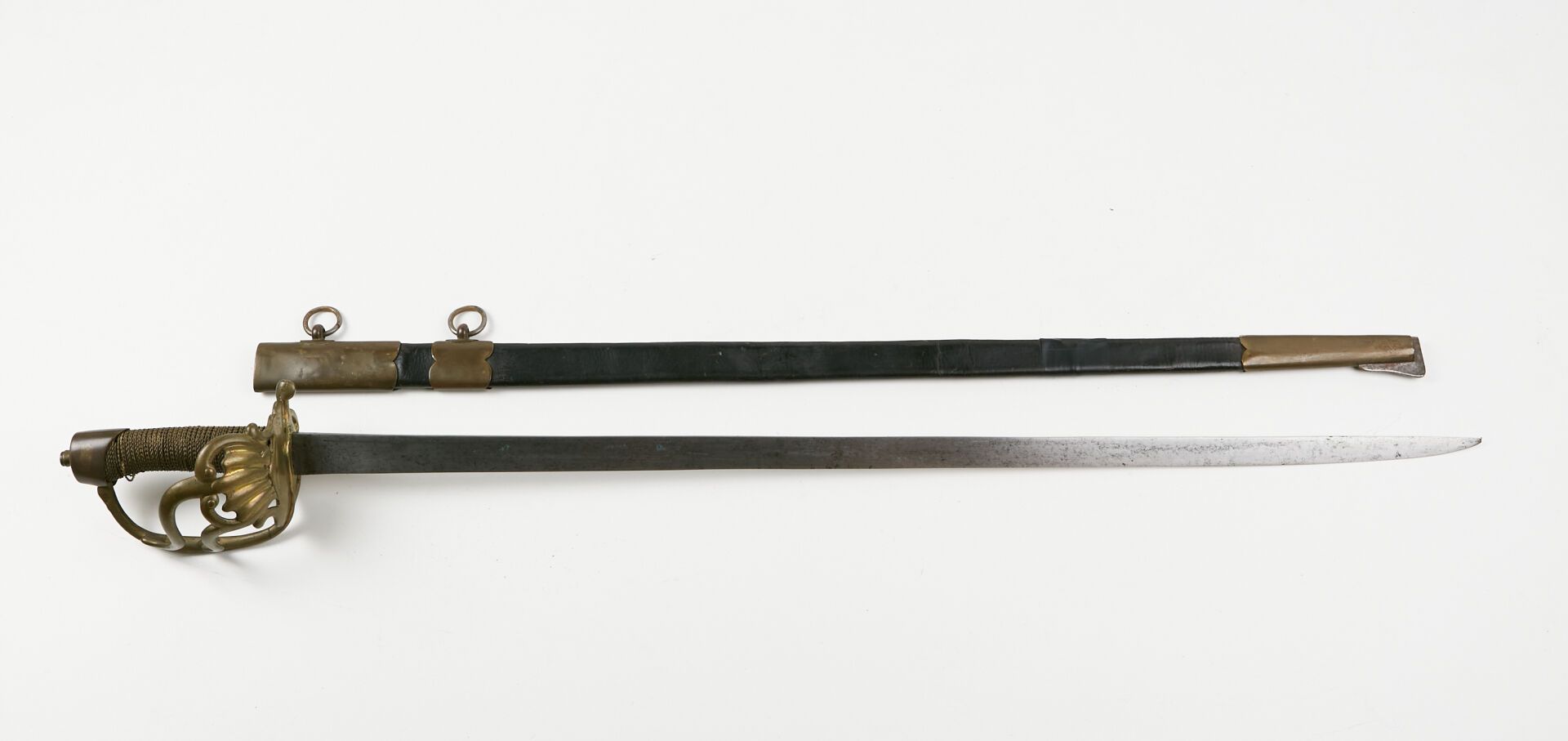 Null Sabre de la Maréchaussée model 1783.
Fully watermarked brass spindle. Brass&hellip;