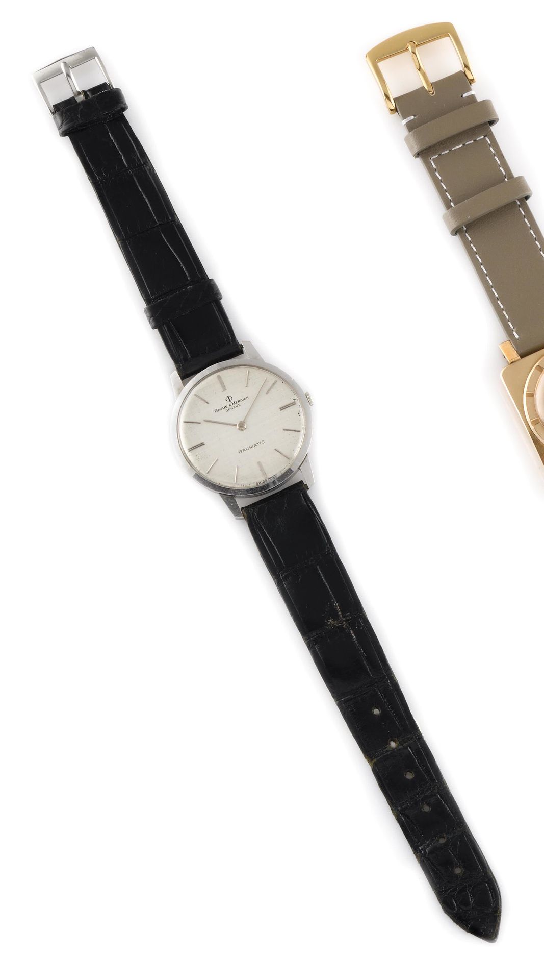Null 
BAUME & MERCIER About 1980. Ref: 298978 / 35082. 18K white gold wristwatch&hellip;