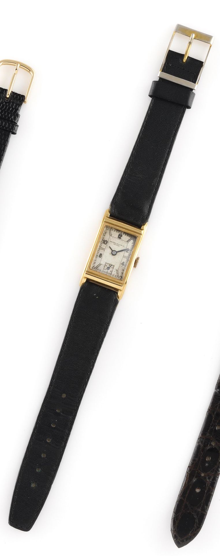 Null 
RECORD WATCH & Co - Geneva About 1940. Ref: n°199672. Watch in yellow gold&hellip;
