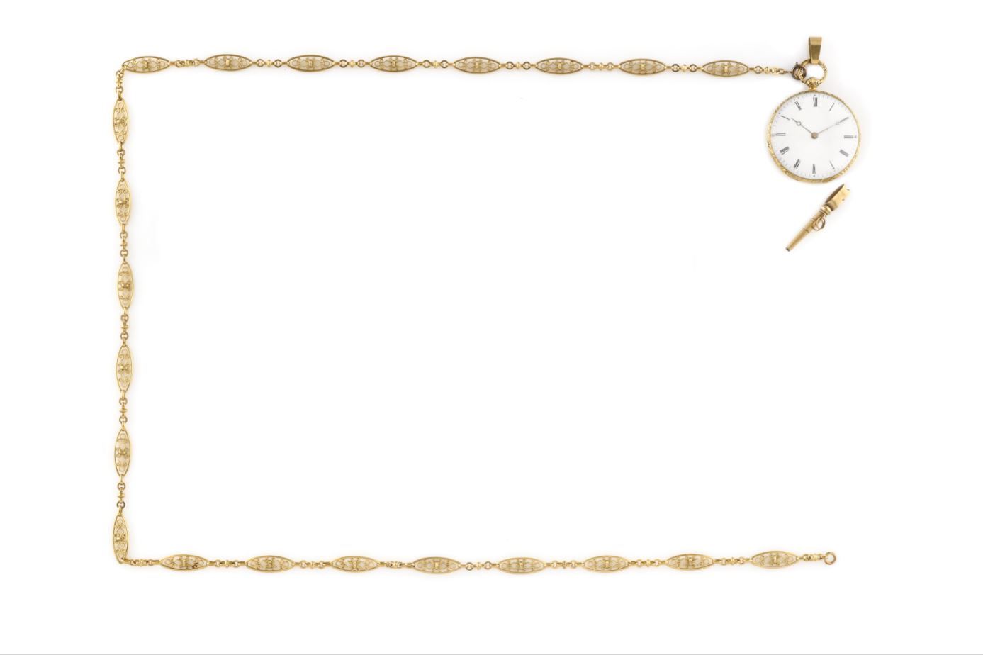 Null Gousset Tipo Elève Breguet Finales del siglo XIX. Reloj de bolsillo en oro &hellip;