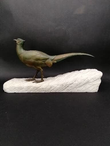 Henri PAYEN (1894-1933) Henri PAYEN (1894-1933)

Pheasant

Bronze with green pat&hellip;
