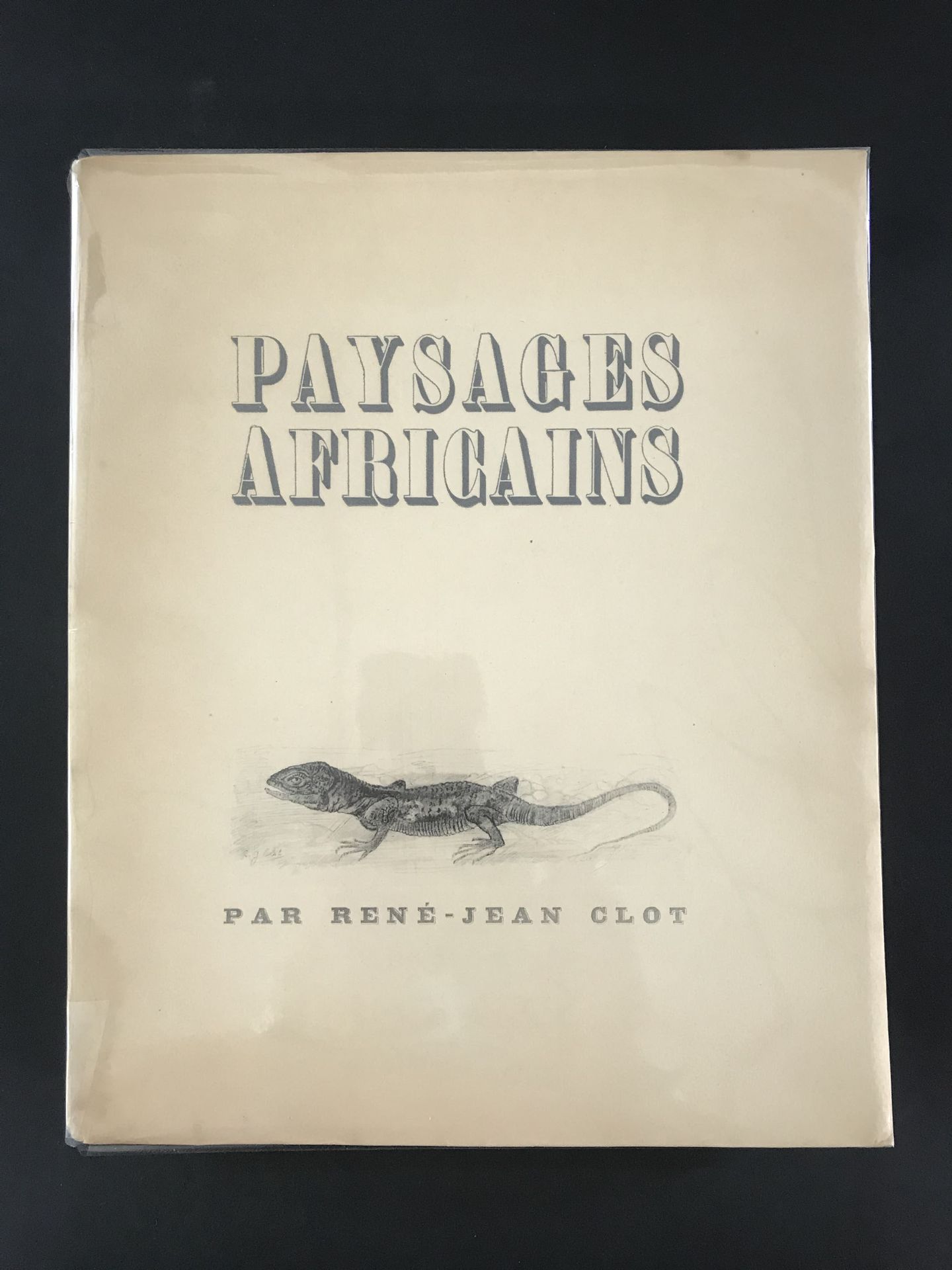 Null Paysages Africains 

Par René-Jean Clot

1945

Exemplaire n°30 sur velin 

&hellip;