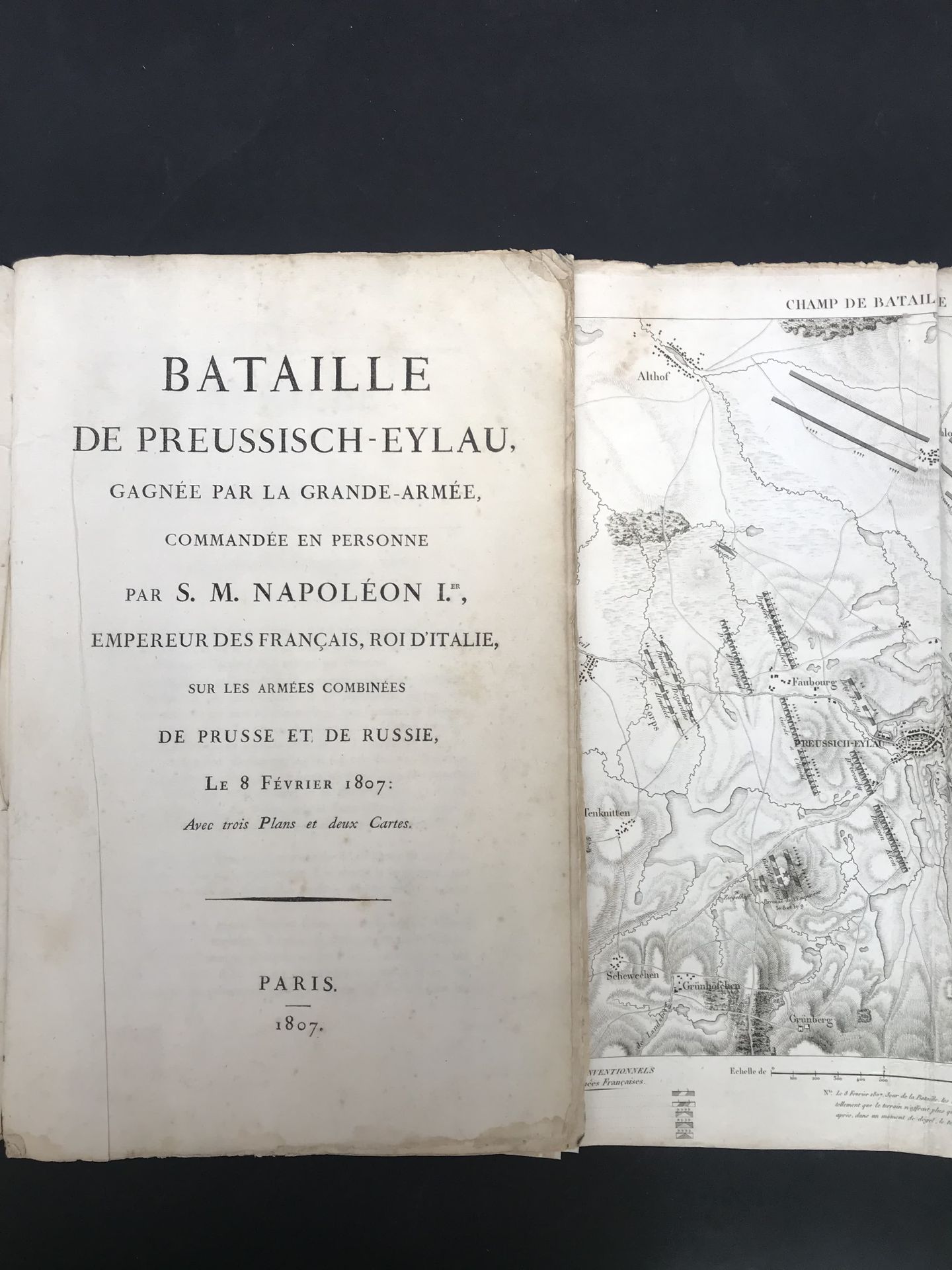 Null Preussisch-eylau之战

1807年2月8日，由拿破仑一世（......）亲自指挥的大军赢得了胜利，有三张图纸和两张地图。

巴黎，18&hellip;
