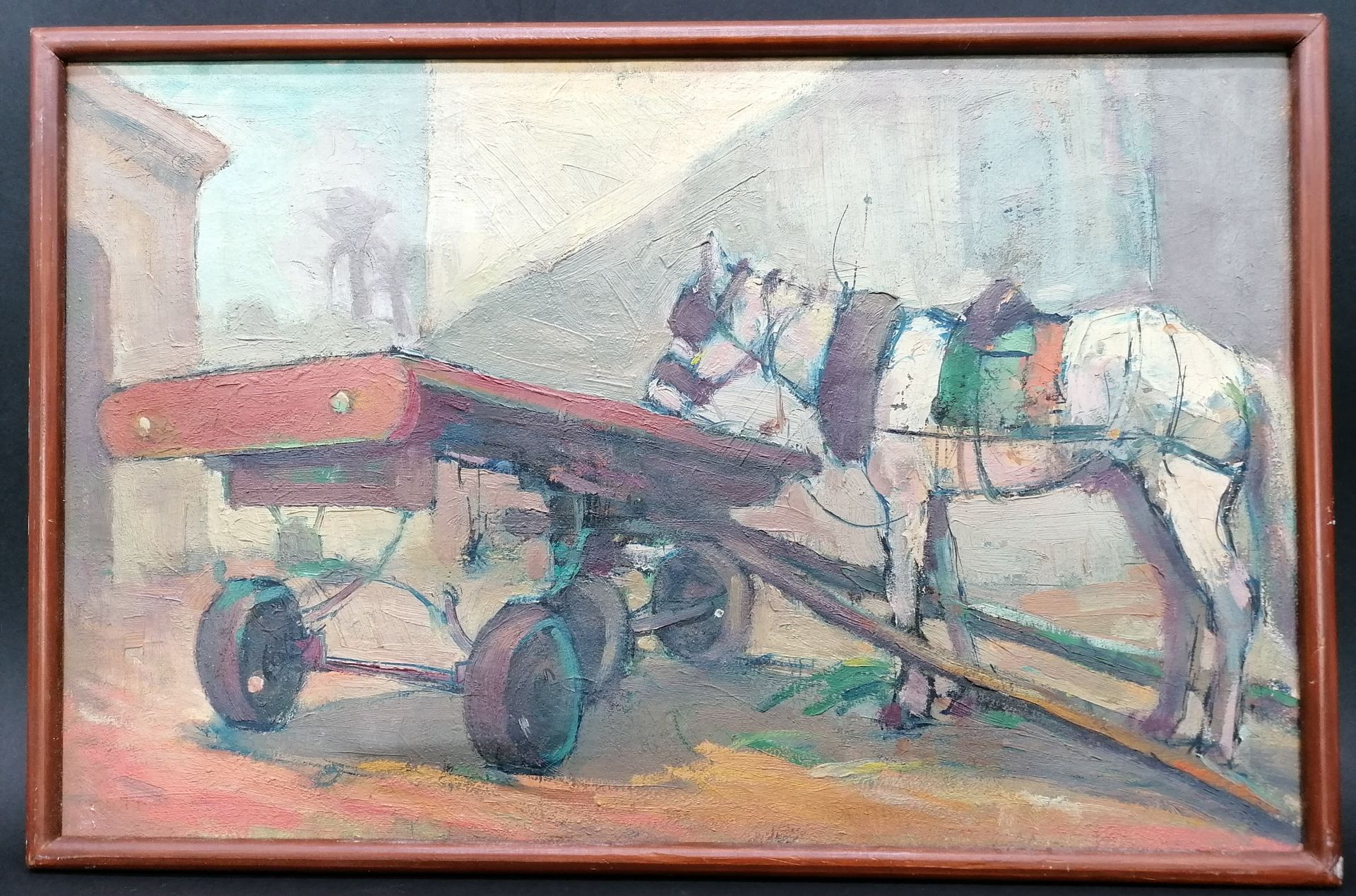 Null Mourad YOUSSEF (1934-2018)

Oil on canvas 

Carriage

Baguette frame

Signe&hellip;