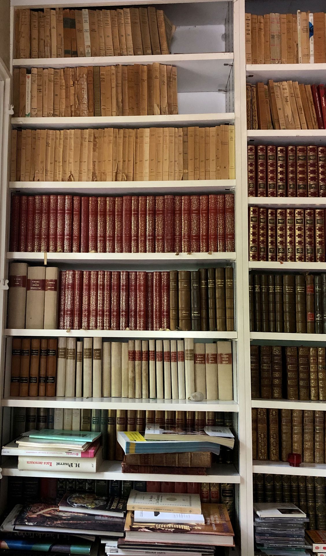 Null 图书馆基金包括一套重要的装订和平装书（地区，小说，装饰...） 十八至二十世纪