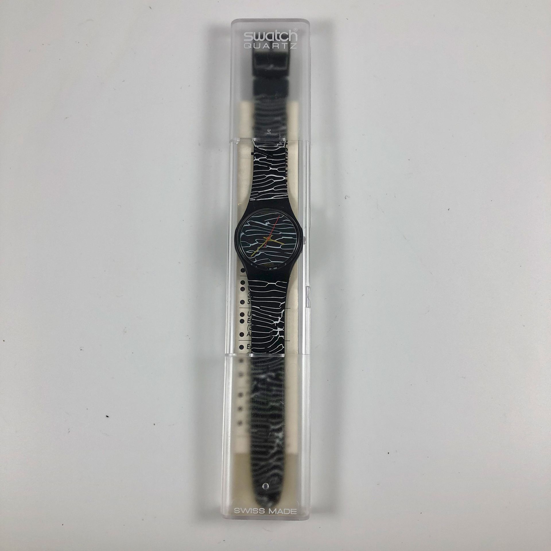 Null 
SWATCH

Circa 1987.

Ref: GB119.

Wrist watch model "Marmorata".

Quartz m&hellip;