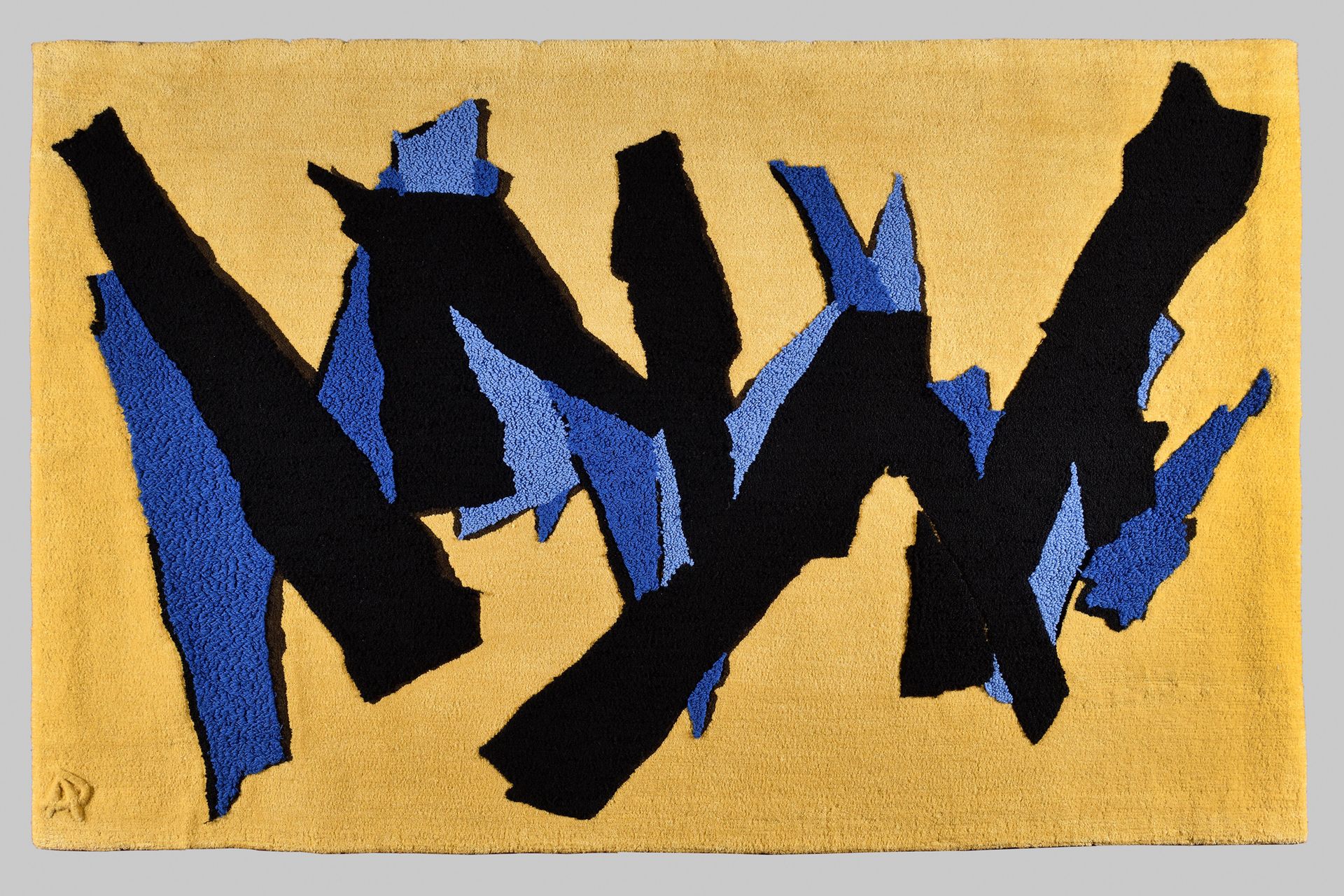 Null ALICIA PENALBA (ARG-FRA/1913-1982) Composition tapisserie en laine signé de&hellip;