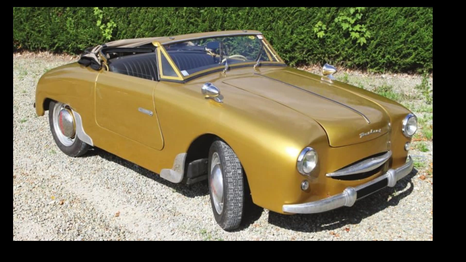 1954 PANHARD JUNIOR Dyna "Junior" X 87 En el Salón del Automóvil de París de 195&hellip;