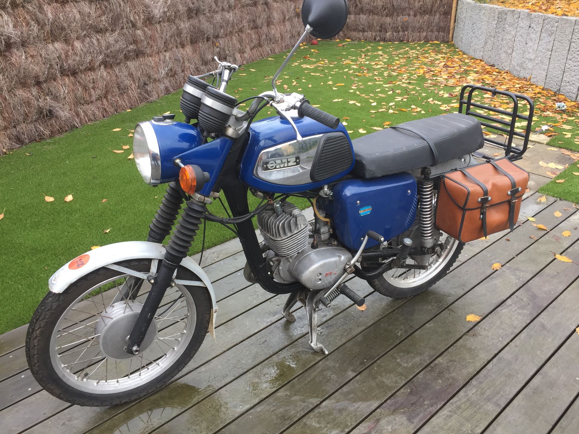 1978 125 MZ type TS Sehr guter Zustand, muss wieder in Gang gesetzt werden.

Fra&hellip;