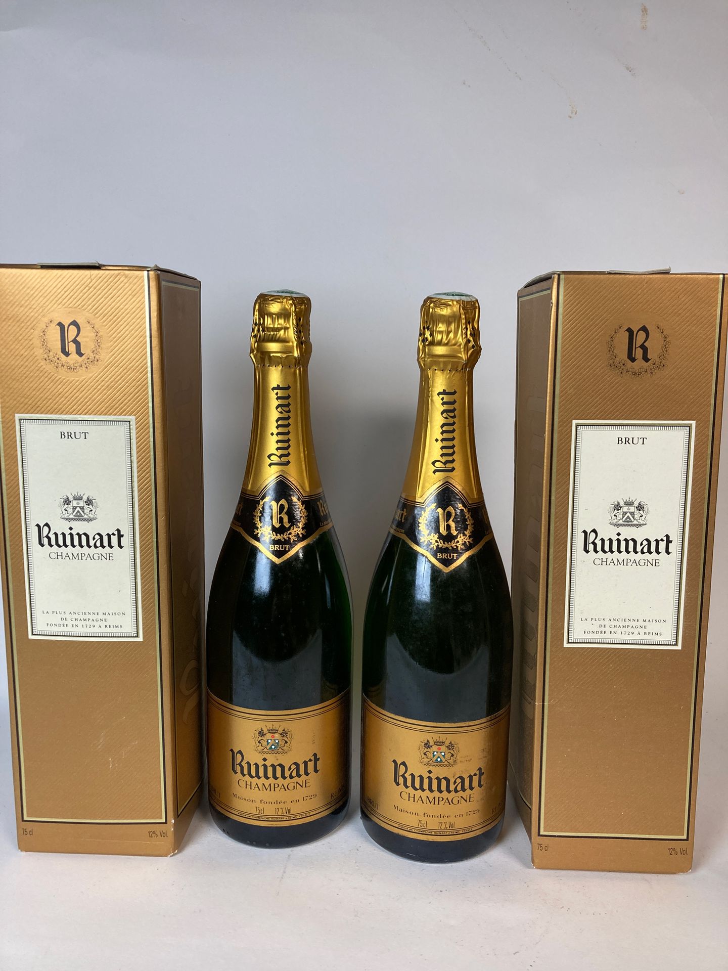 Null 3 bouteilles CHAMPAGNE RUINART