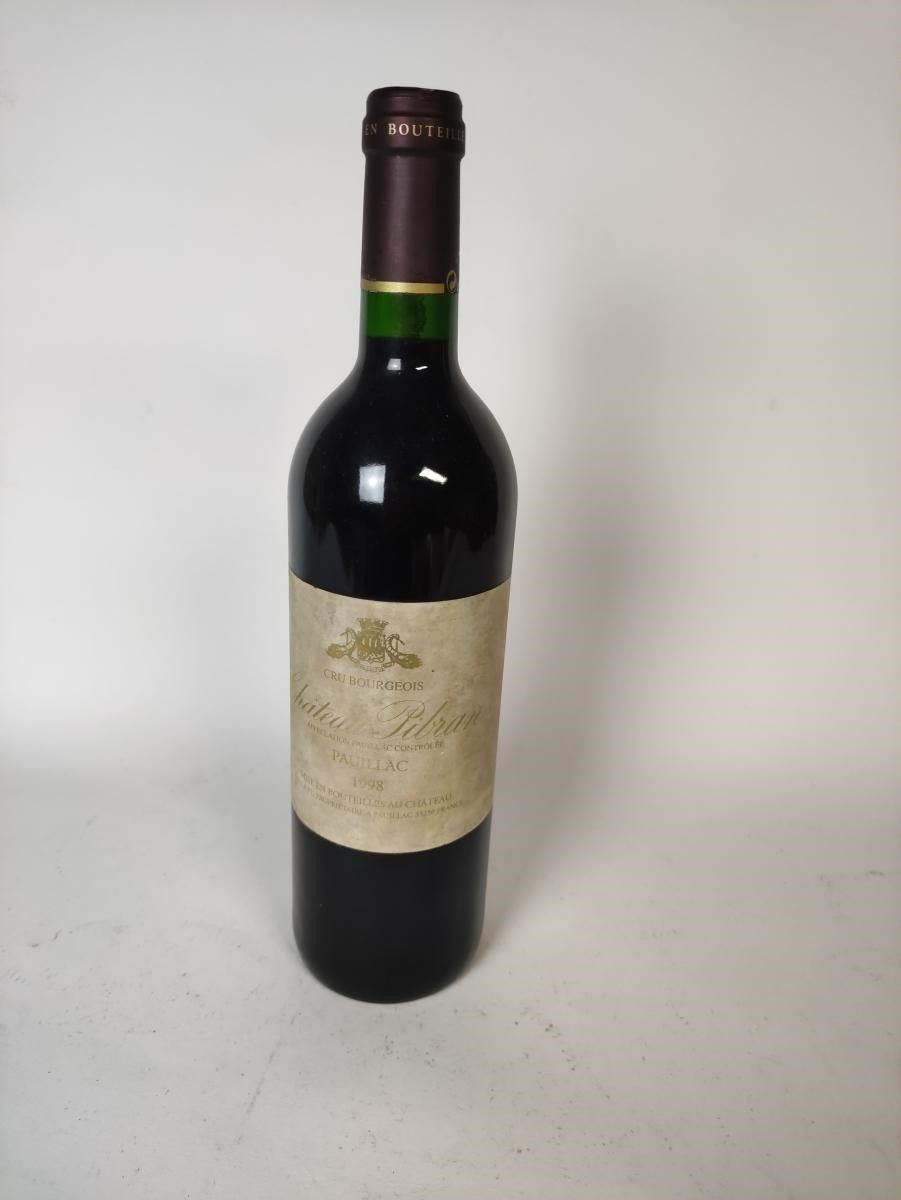 Null 1瓶 CHÂTEAU PIBRAN 1998 Pauillac