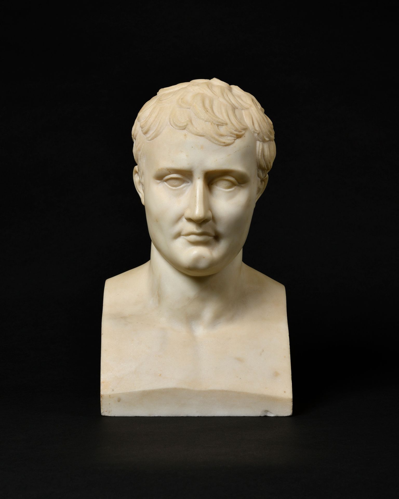 Null Antoine-Denis CHAUDET (1763-1810) da un busto in marmo bianco dell'imperato&hellip;