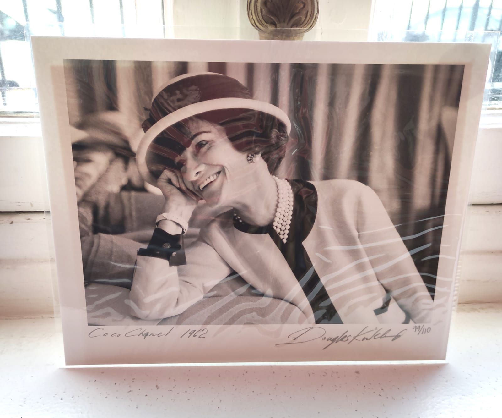 Null DOUGLAS KIRKLAND (生于1935年) Coco Chanel, 1962年 银质印刷品 N99/110 真实性证明