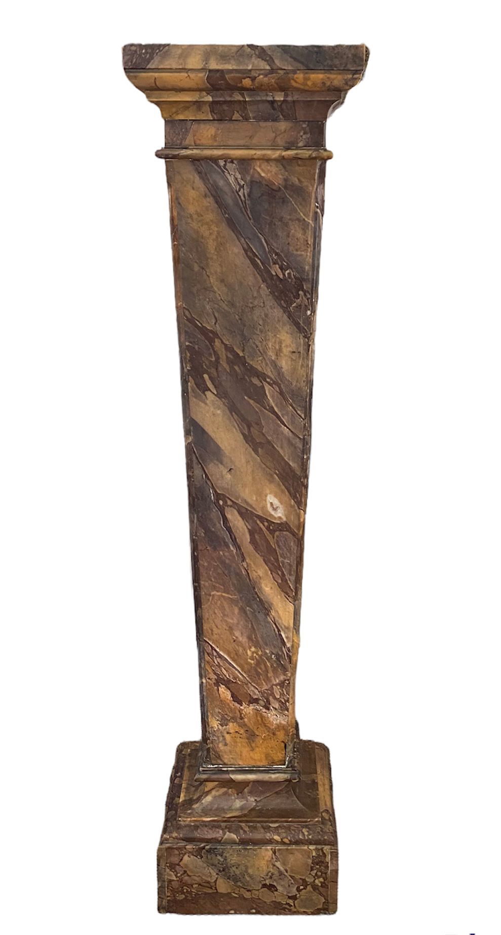 Null Mármol marrón veteado GAIN Estilo Luis XIV H: 114 cm (Pequeñas astillas y f&hellip;