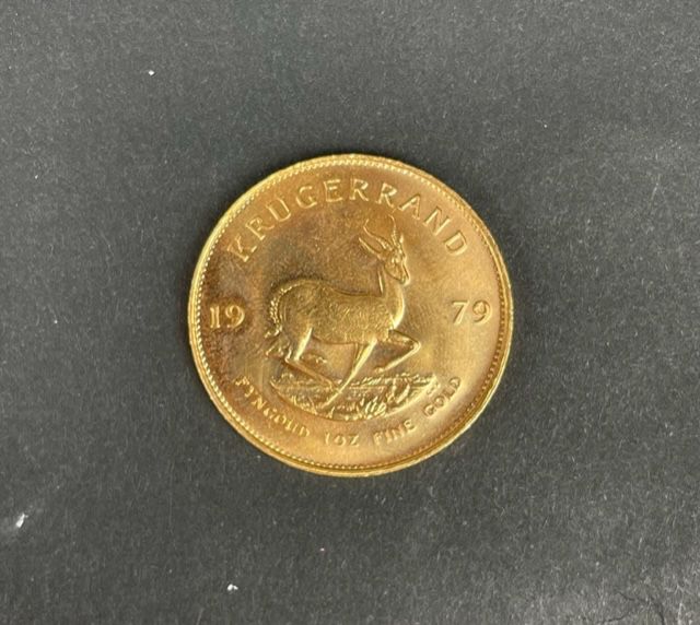 Null AFRIQUE DU SUD 1 krugerrand or 1979. Superbe Poids : 34 g