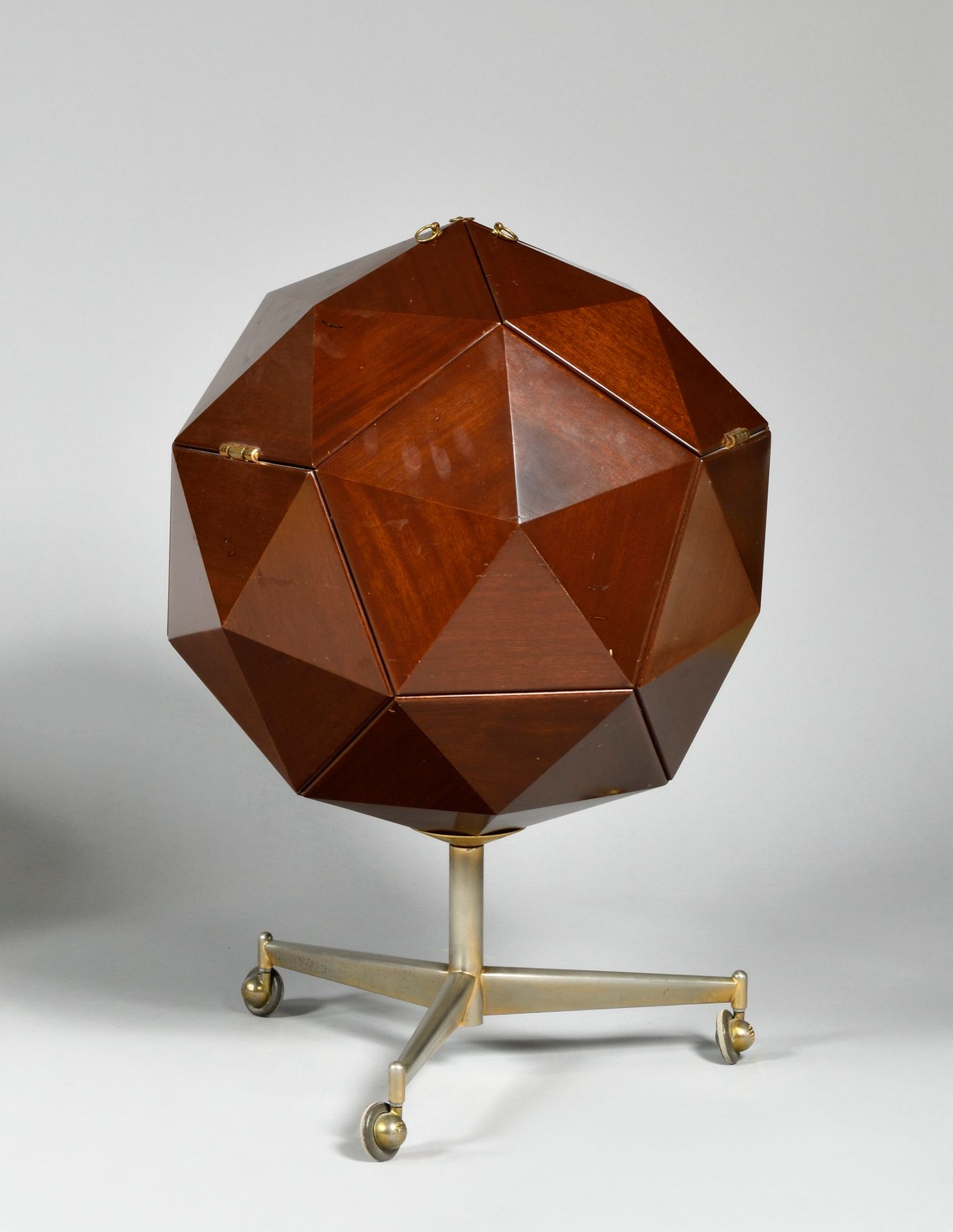 Null VUILLERMOZ EDITEUR modello "Diamant" Barra sferica con pentagoni sfaccettat&hellip;