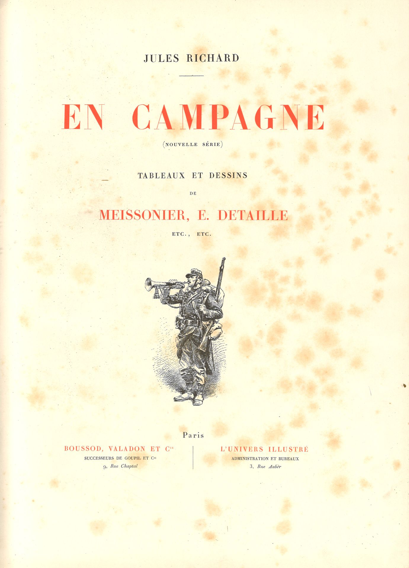 Null 里查德（Jules）。En Campagne（新系列）。巴黎，Boussod, Valadon et Cie，L'Univers illustré，s&hellip;