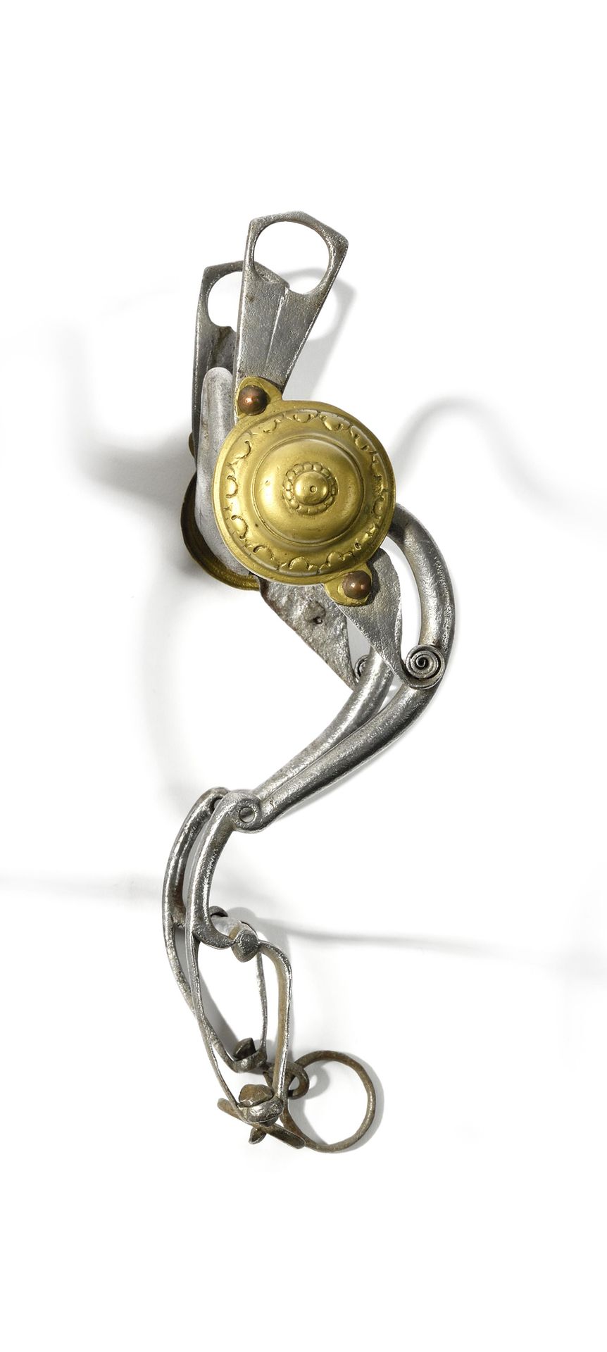 Null 重要的骑兵马缰绳位。 锻铁的枪管和枪肢，有两个凸起（后来有两个不同的型号）。 A.B.E. 18世纪