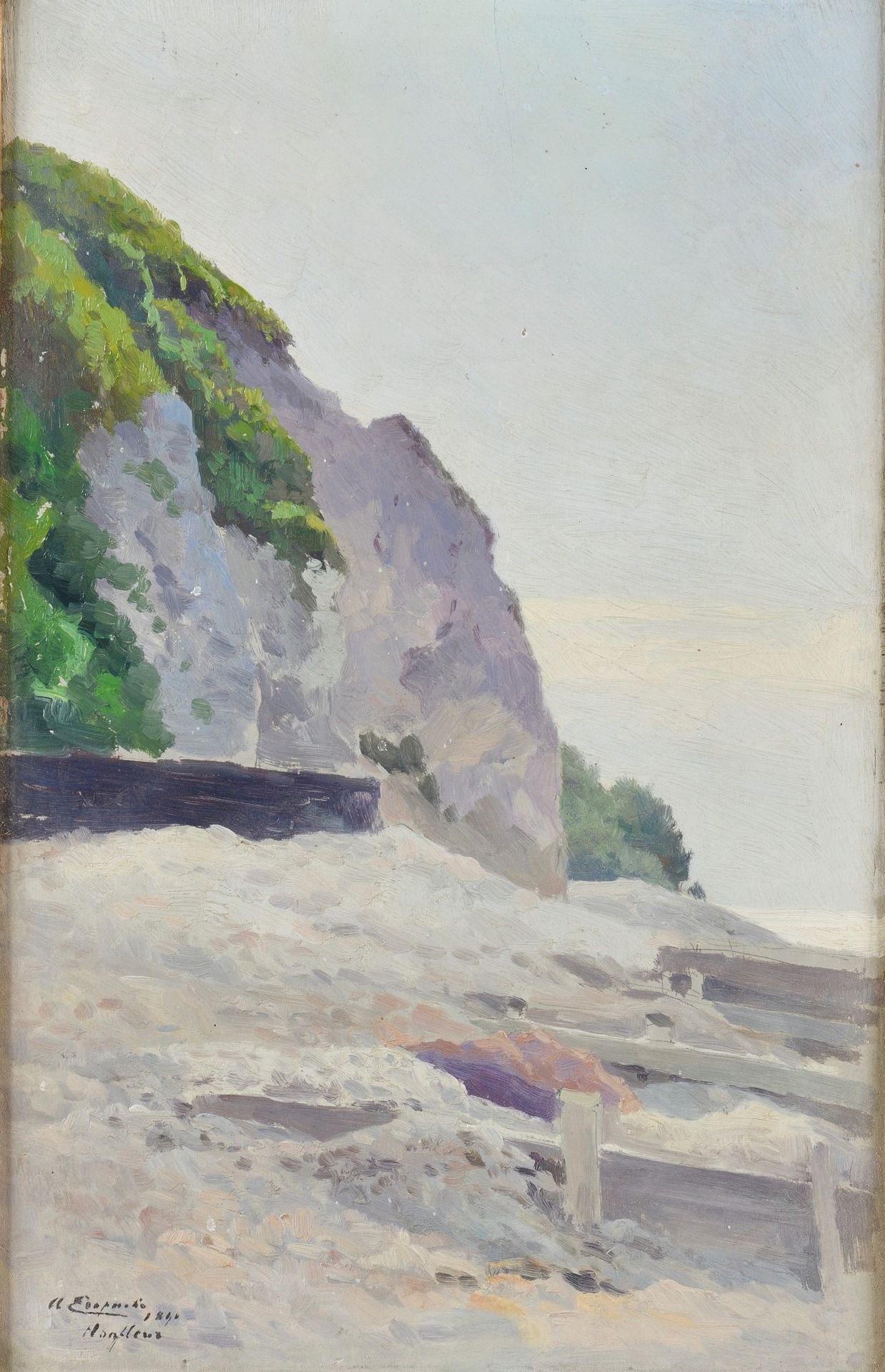 Null 埃戈尔诺夫-亚历山大

(1858-1902/3)

翁弗勒尔海岸

板上油彩

已签名并位于左下角

42,5 x 28,5 cm



ЕГОРН&hellip;