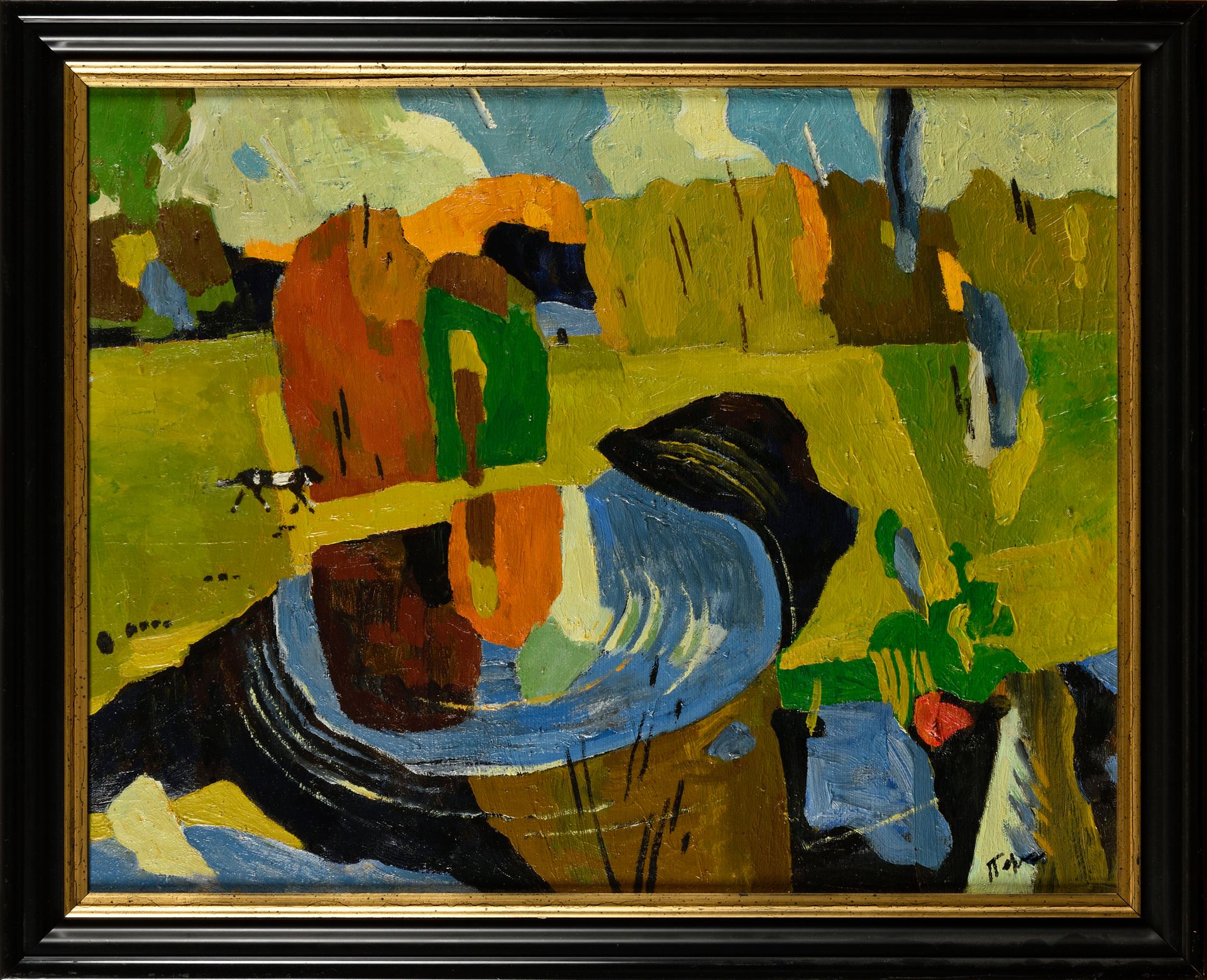 Null 佩雷廷金（Piotr）（1939年）。

秋季

布面油画

右下角有签名；背面有签名、命名和日期 "1989"。

49 x 63 cm



ЕР&hellip;