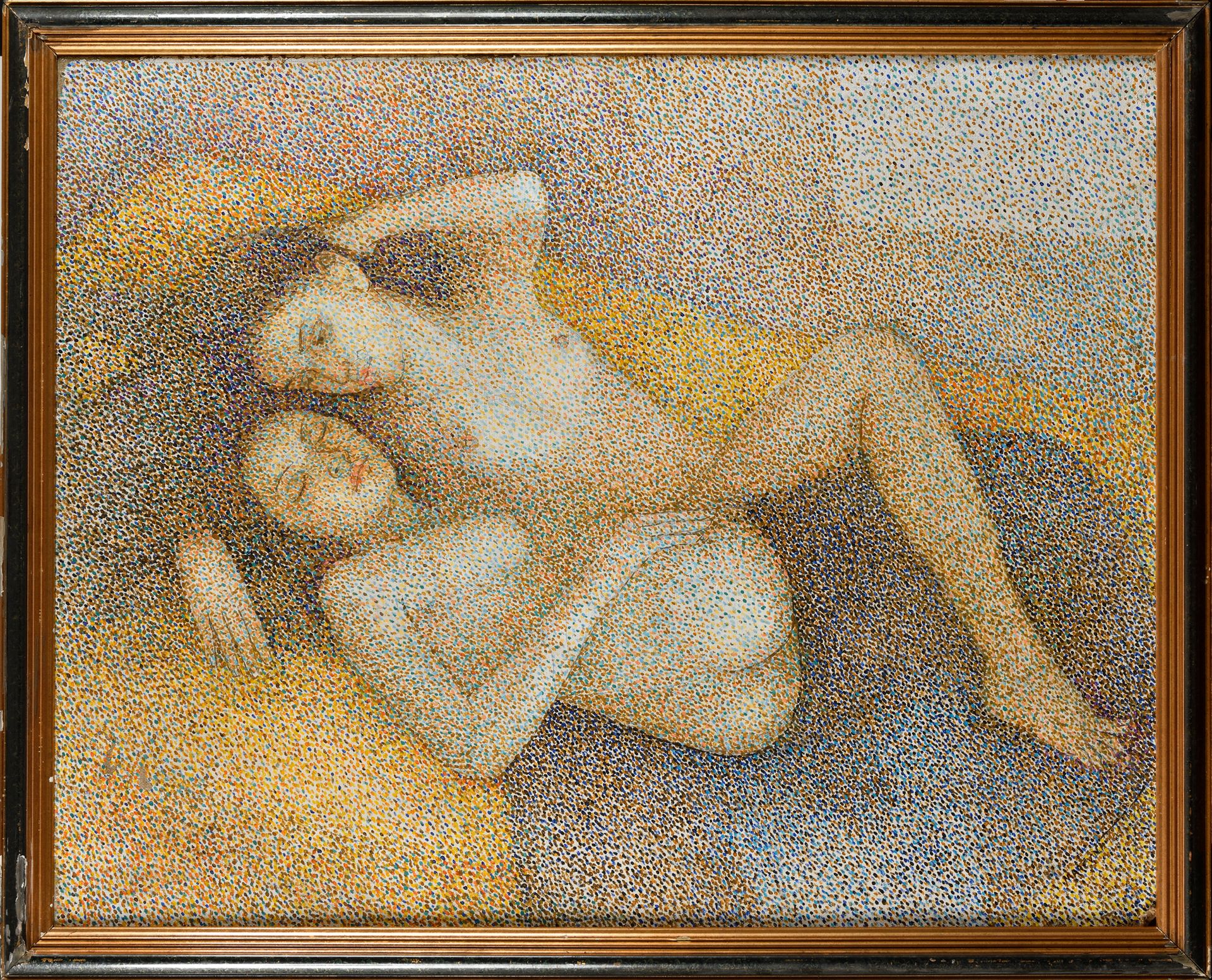 Null VOROBIEFF Marie, MAREVNA (1892-1984)

Paar von nackten Frauen

Öl auf Leinw&hellip;