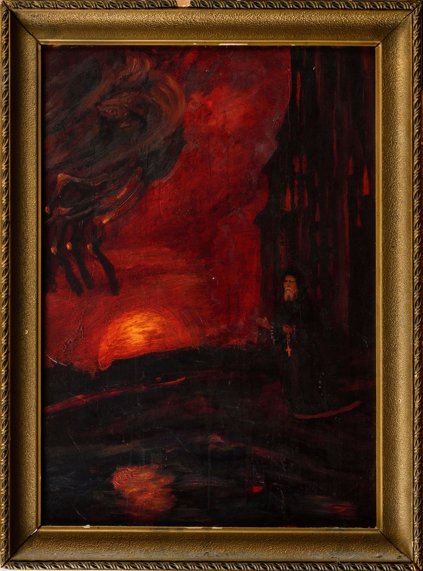 Null 沃罗希洛夫-伊戈尔(1939-1989)

圣人的诱惑

纸板上的油彩

70 x 50厘米



ВОРОШИЛОВ Игорь (1939-198&hellip;