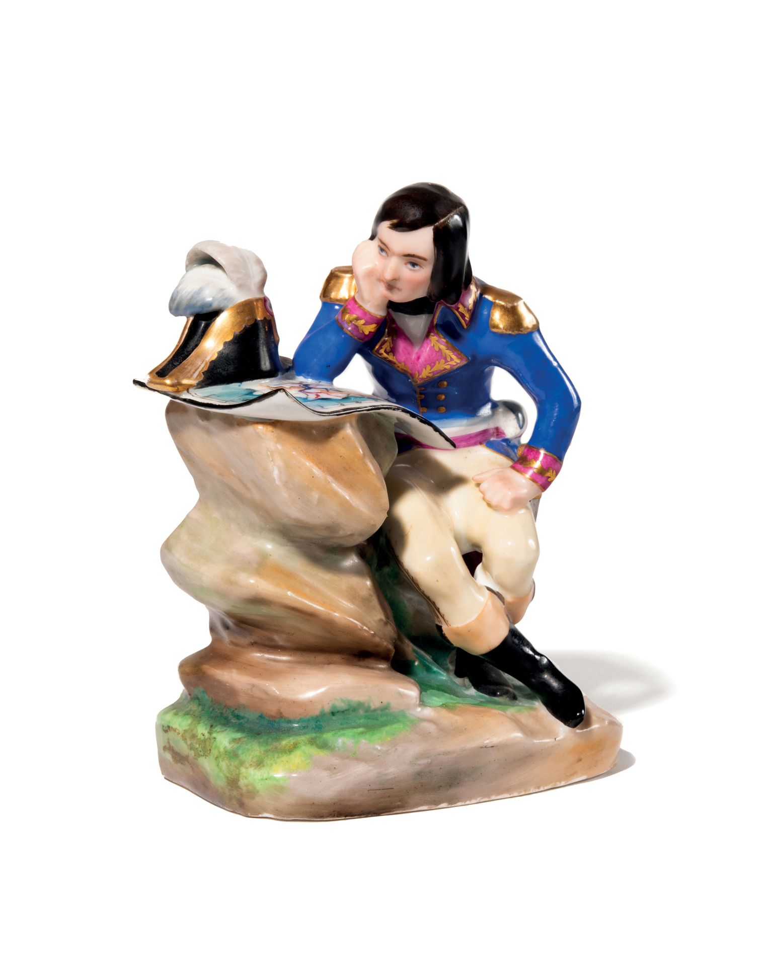Null PARIS

Porcelain figure representing General Bonaparte sitting on rocks to &hellip;