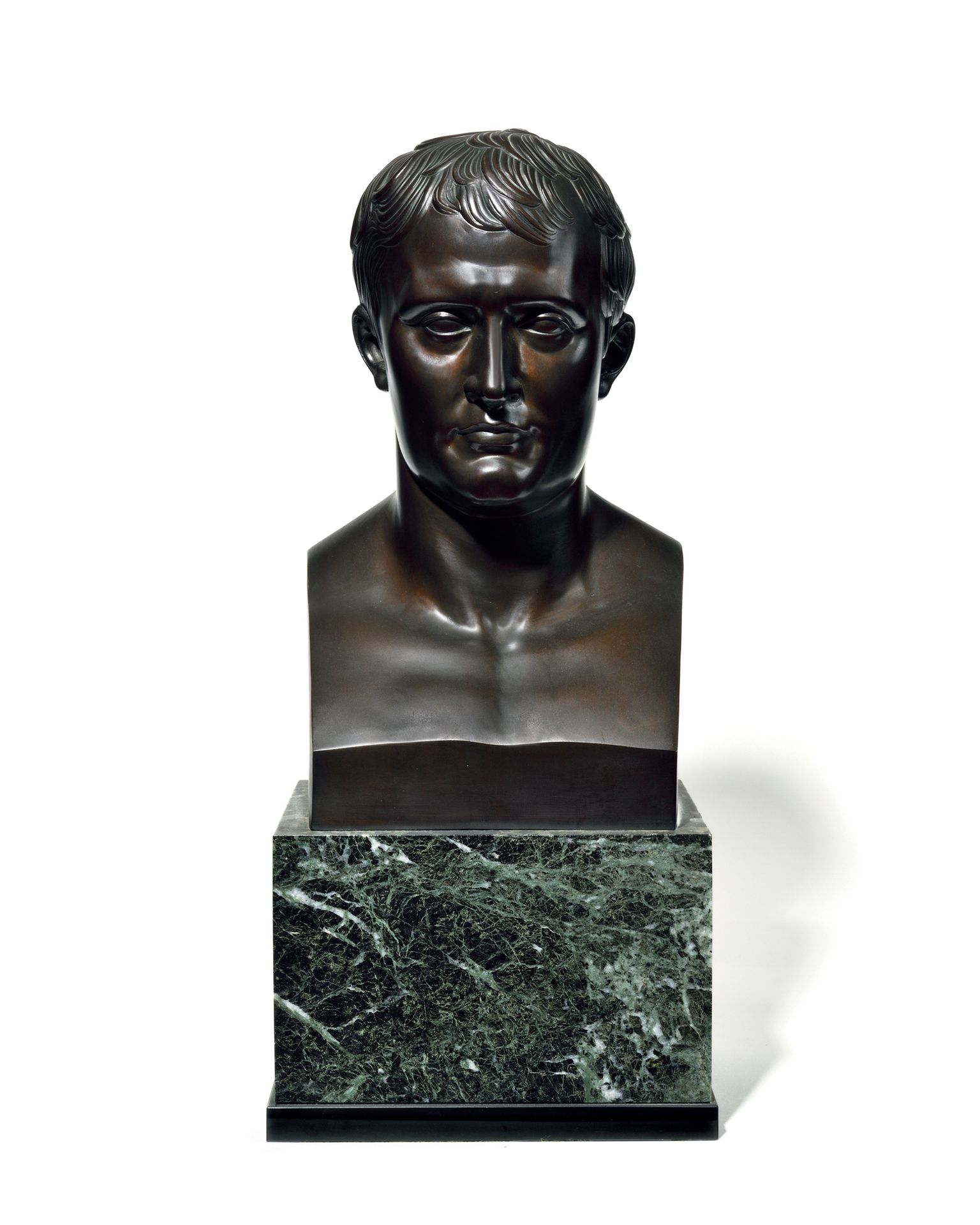 Null CHAUDET D’APRES. 

« L’Empereur Napoléon Ier à l’antique » 

Buste en bronz&hellip;
