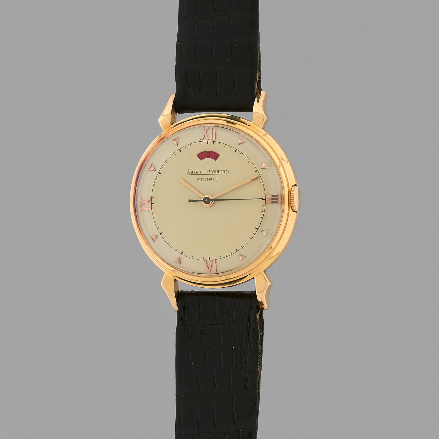 Null JAEGER LECOULTRE
Power reserve.
Circa: 1950.
Pink gold case 750/1000. Two-t&hellip;
