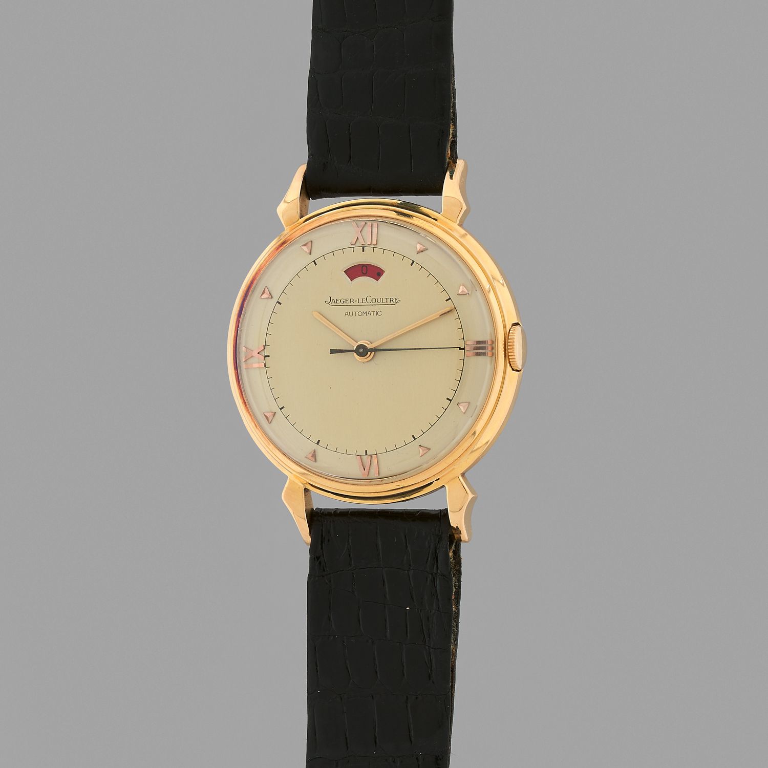 Null JAEGER LECOULTRE
Réserve de marche.
Vers : 1950.
Boitier en or rose 750/100&hellip;