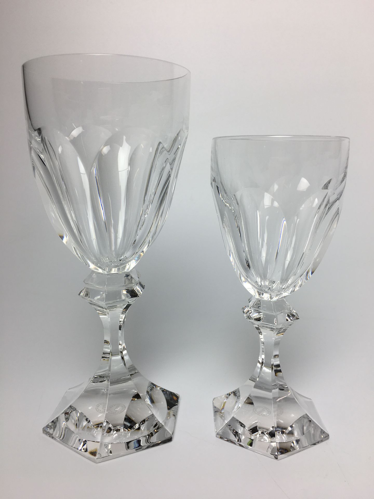 Null SAINT LOUIS 
Partie de service de verres en cristal modèle CHAMBORD, compre&hellip;