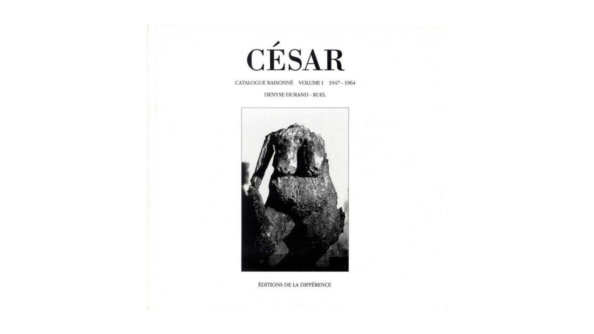 Null César.目录》第1卷（1947-1964）。



这本《凯撒-巴尔达奇尼（1921-1998）作品目录》的第一卷，更多的是被称为凯撒，回溯了这位&hellip;