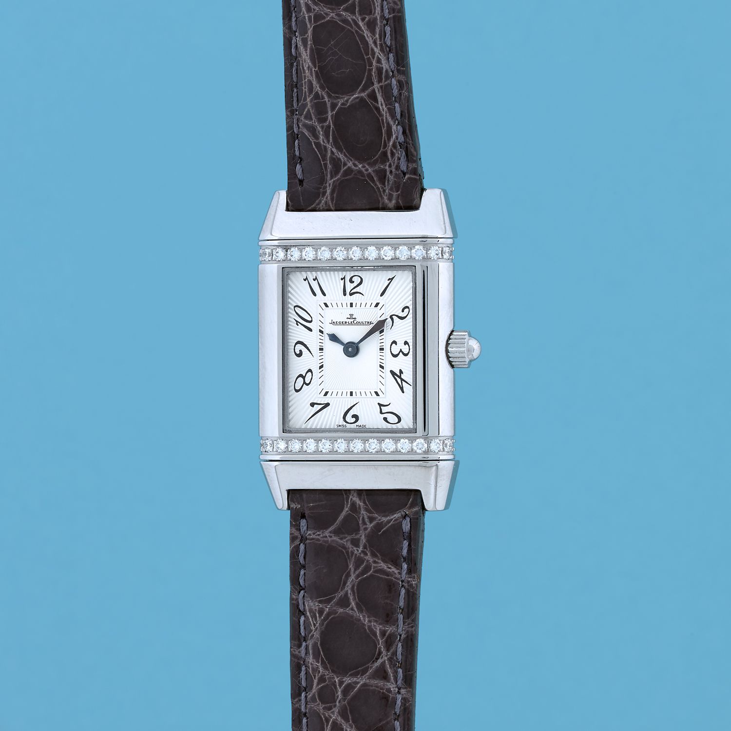 Null JAEGER-LECOULTRE 
Reverso Diamant .
Ref : 26-58-08.
Vers: 2008.
Modèle de f&hellip;