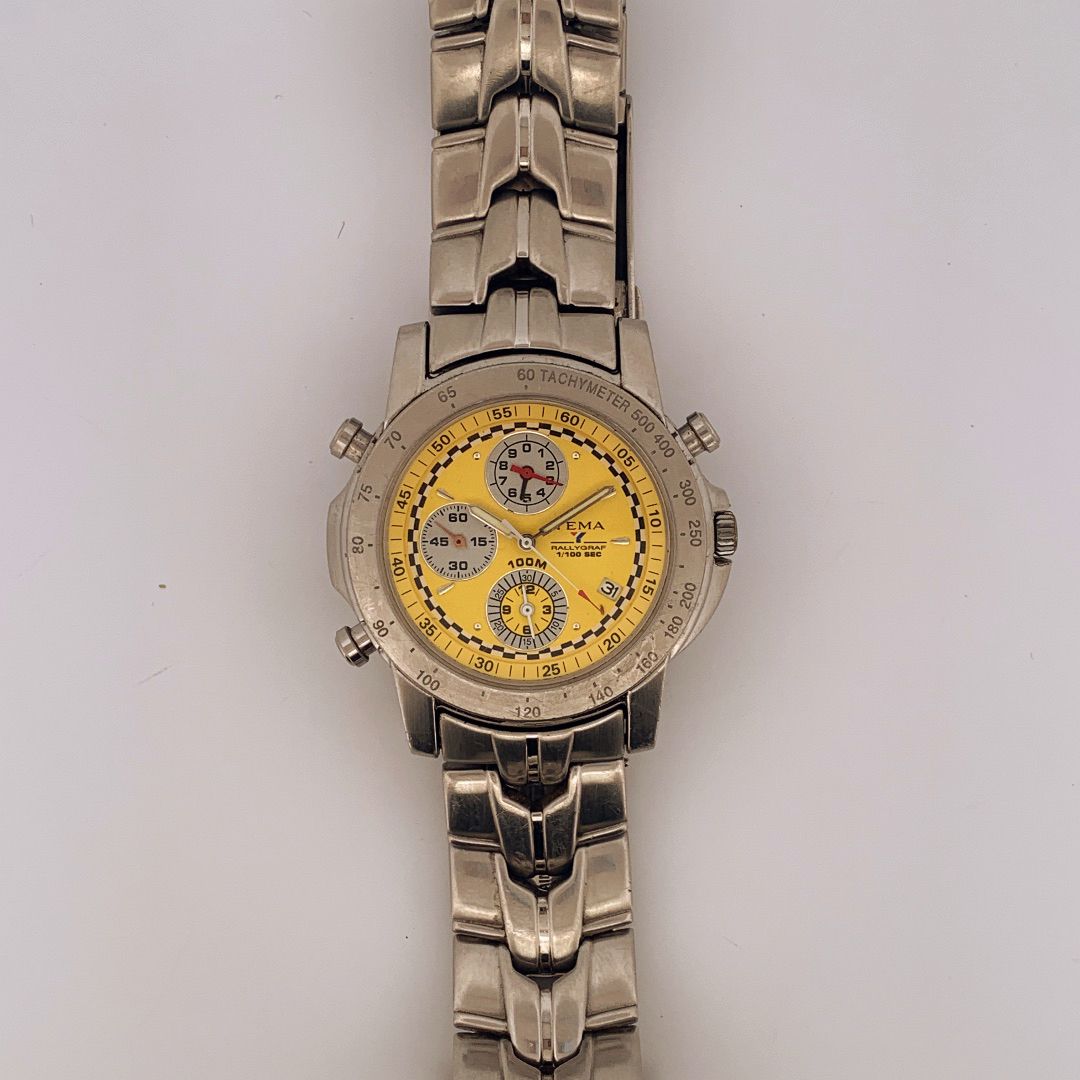 Null YEMA Rallygraph.

Men's chronograph watch.

Series: YM56//YM039.

Case : St&hellip;