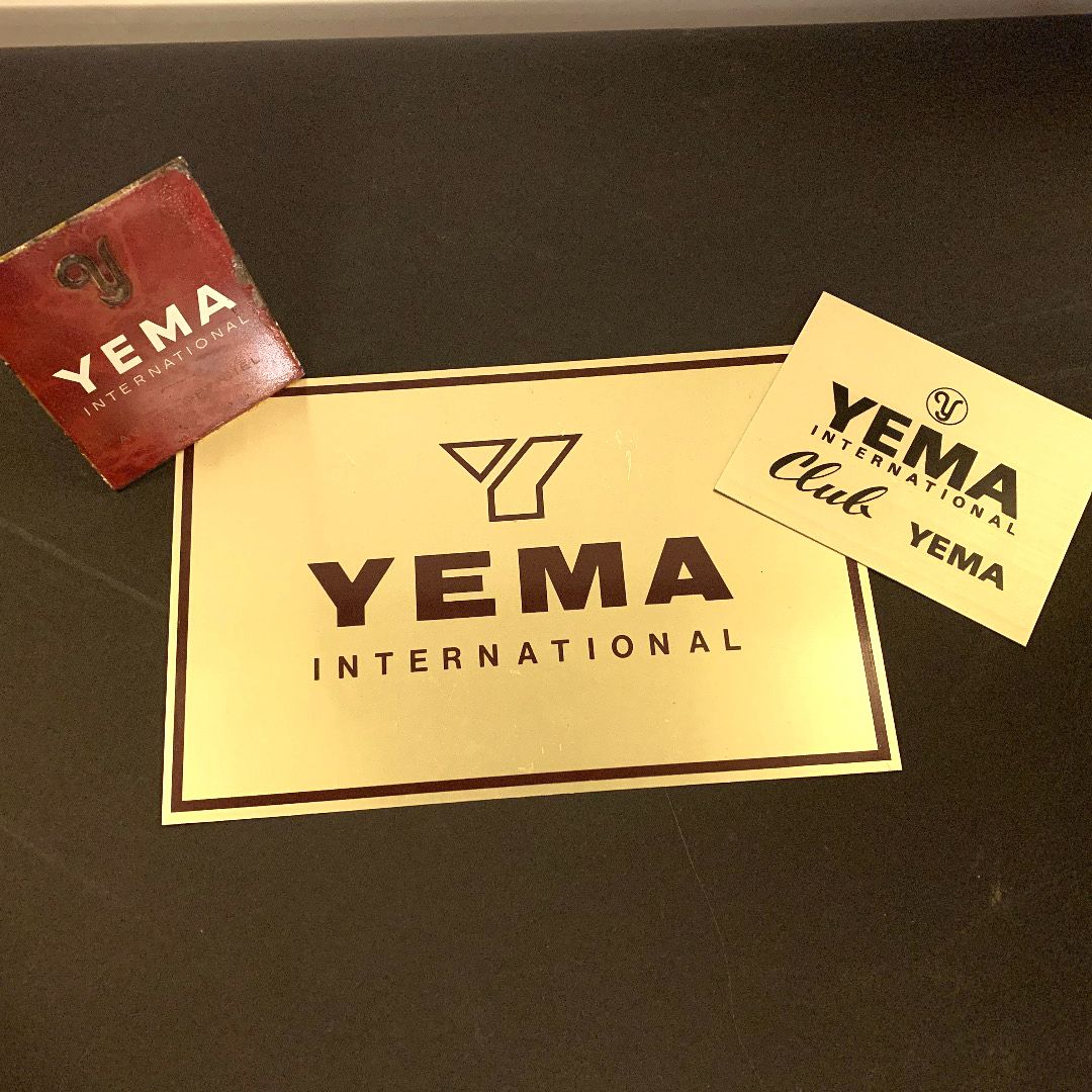 Null YEMA SET OF 3 PLATES 

3 metal plates yema : Yema international agent ofici&hellip;