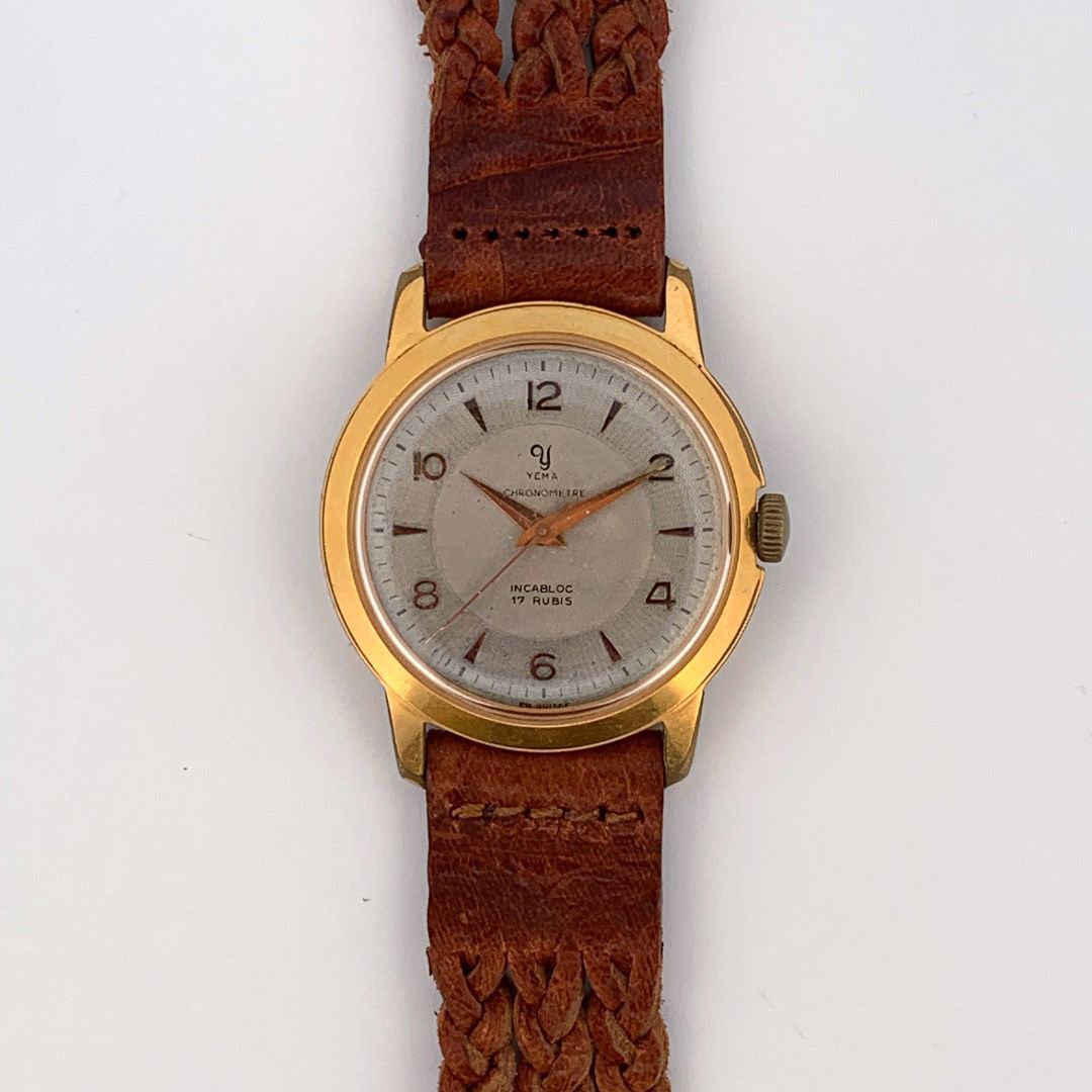 Null YEMA

Classic watch for men.

Circa 1960.

Series : 70491. 

Case : Gold pl&hellip;