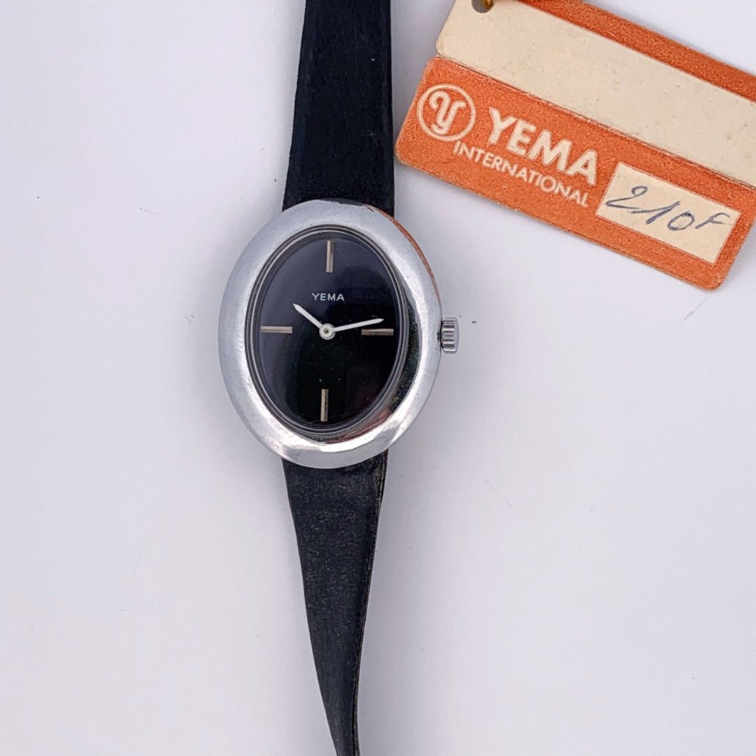 Null YEMA

Reloj clásico de hombre.

Alrededor de 1970.

Serie: 621214. 

Caja :&hellip;