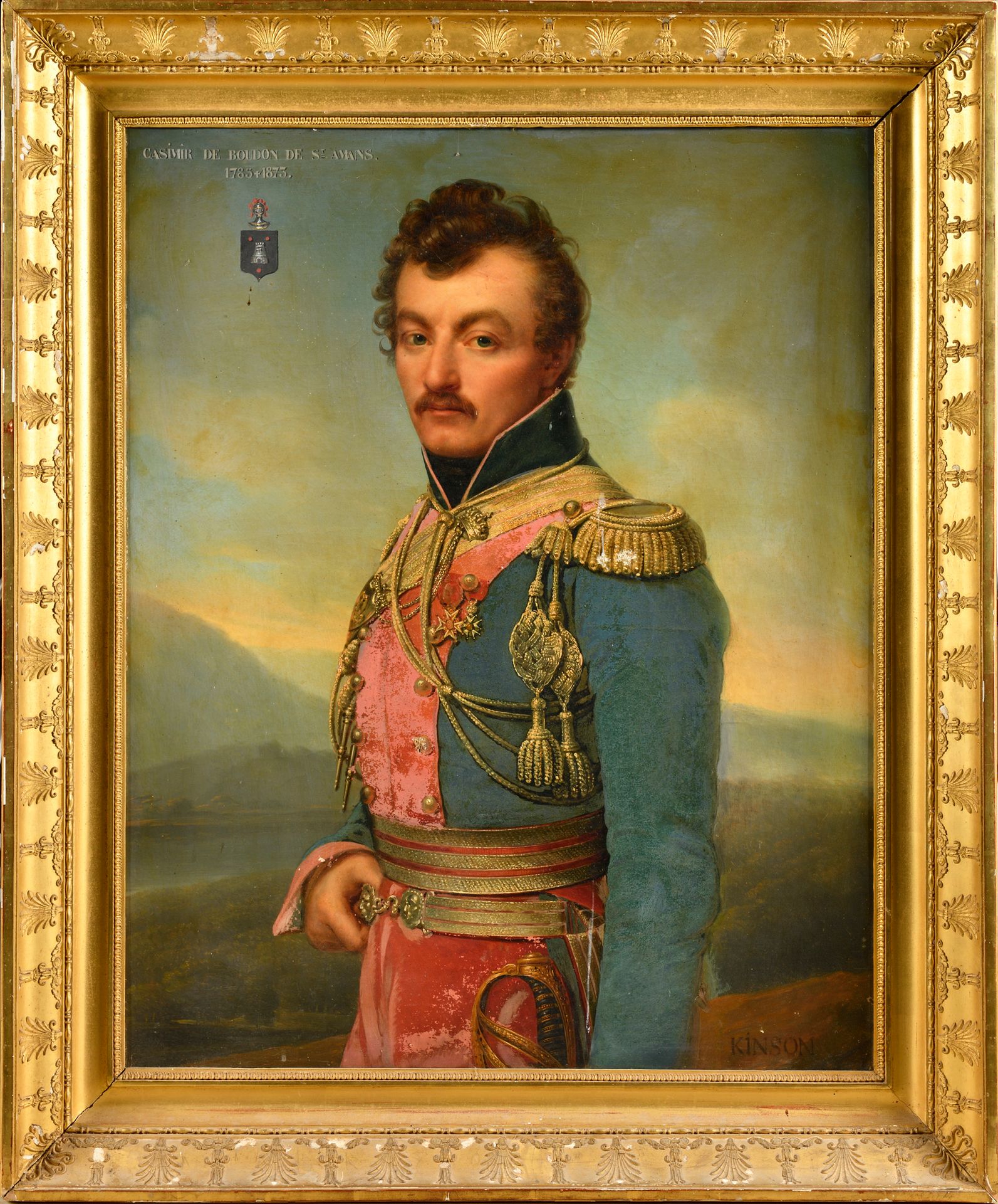 Null 
弗朗索瓦-约瑟夫-金森 (1770-1839)




"让-雷蒙德-卡西米尔-布东-德-圣-阿曼斯的肖像，身着皇家卫队中队长的制服，佩戴着圣路易骑&hellip;