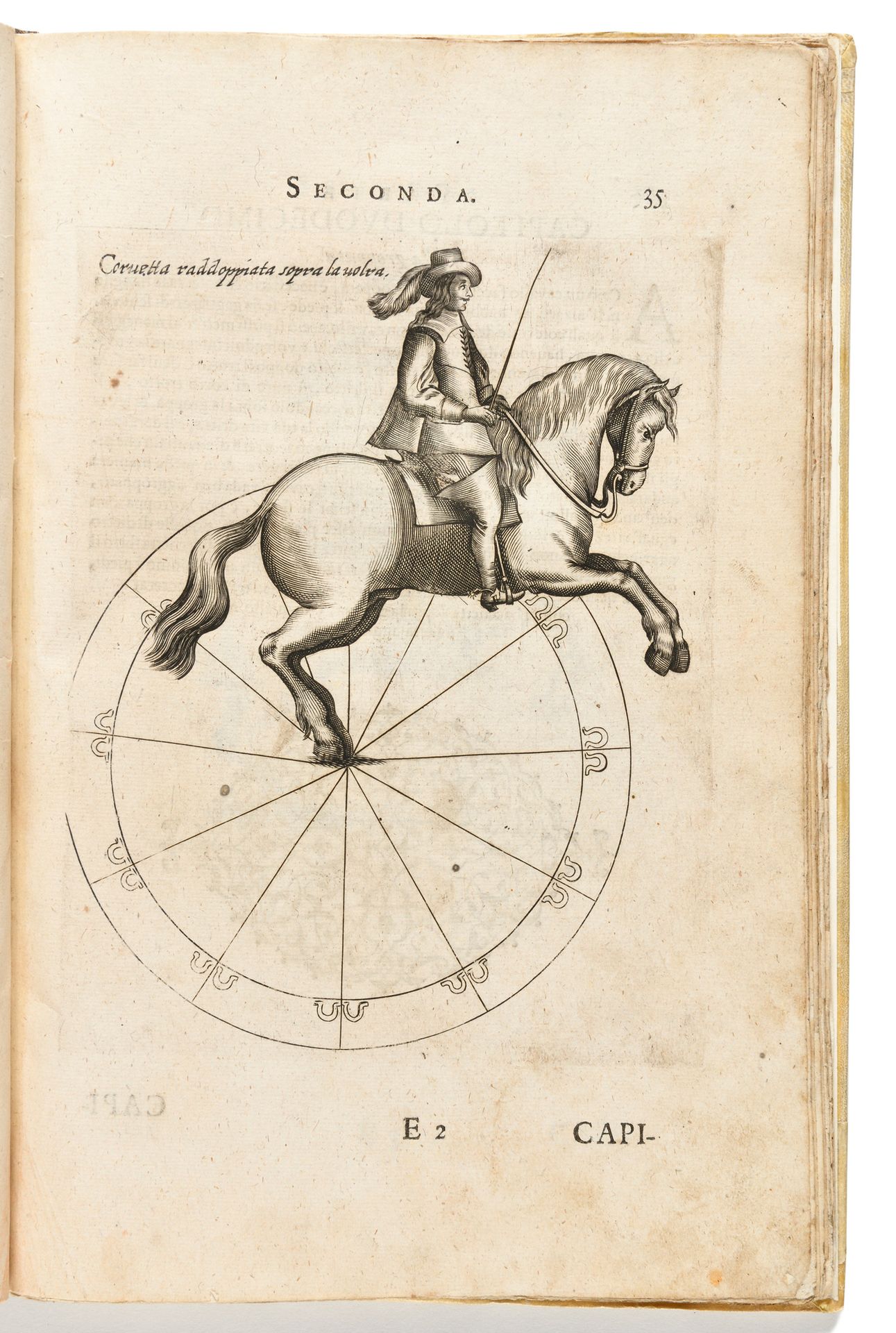 Null GALIBERTO（乔瓦尼-巴蒂斯塔）。Il Cavallo da maneggio.在维也纳d'Austria，1659年，由Gio.贾科莫-基尔内&hellip;