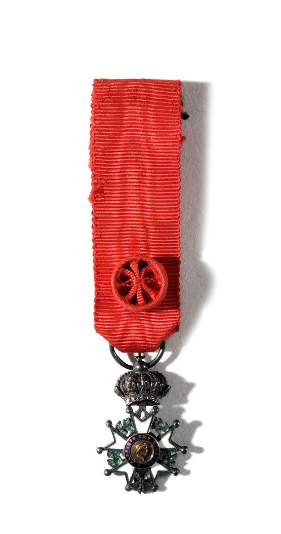 Null FRANCE.

ORDER OF THE LEGION

D'HONNEUR

Miniature knight's star, from the &hellip;